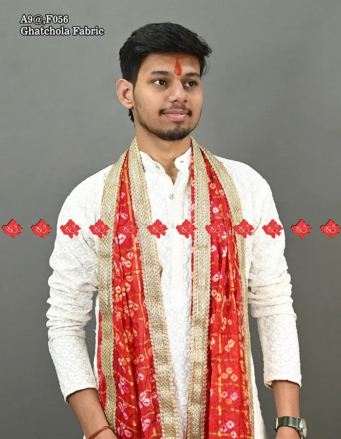 Exlusive Shop Elegant ranisatiya marwari gent dupatta