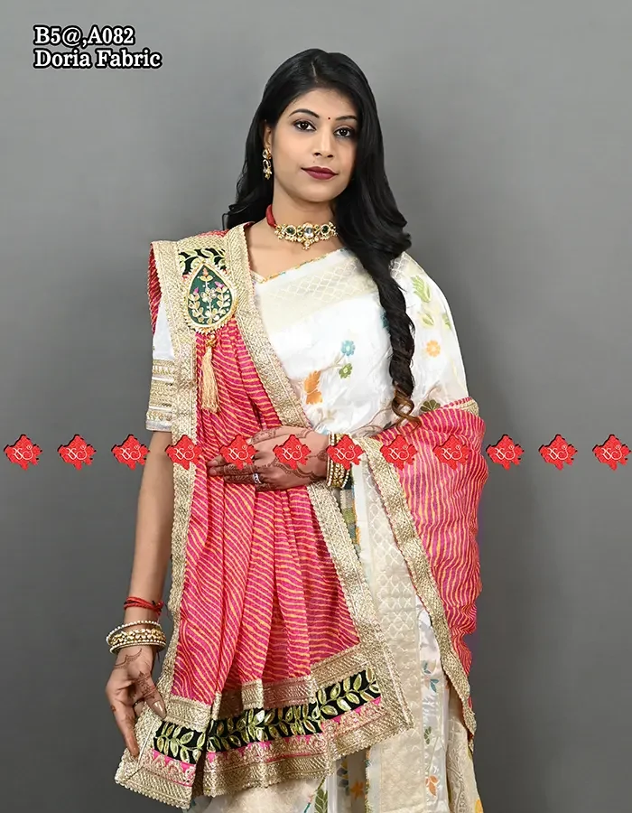 Traditional Rajasthani Doria Chunri Elegant Look 7 Stunning