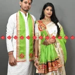 Marwari ladies gents dupatta combo Elegant & Festive Doriya Lehariya