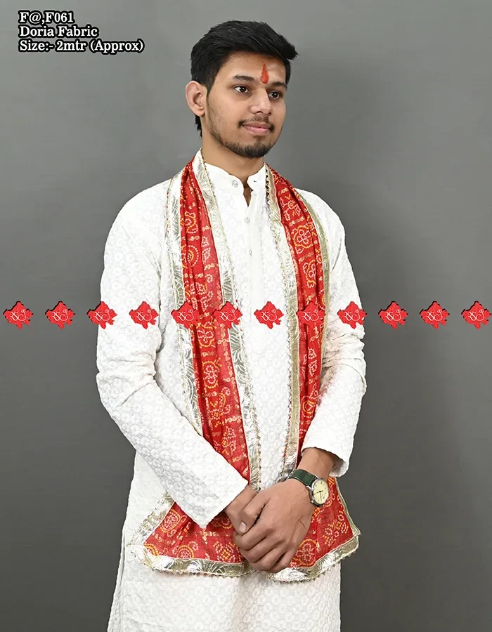 Exlusive traditional ranisatiya marwari men dupatta no 1 Choice