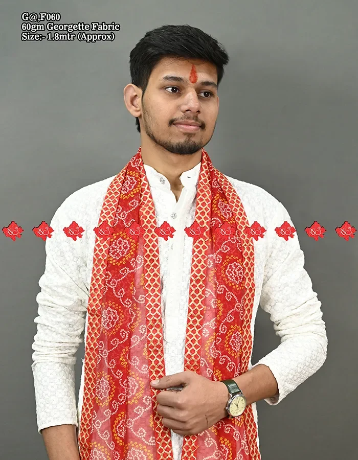 Exlusive traditional marwari dupatta for gentlemen no 1 Choice