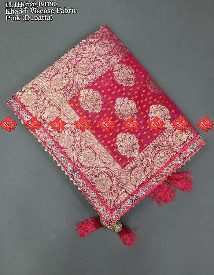 Exclusive Marwari Khaddi Viscose Odhna For Cultural Events Look Traditional Look Marwari Pure Khaddi Georgette