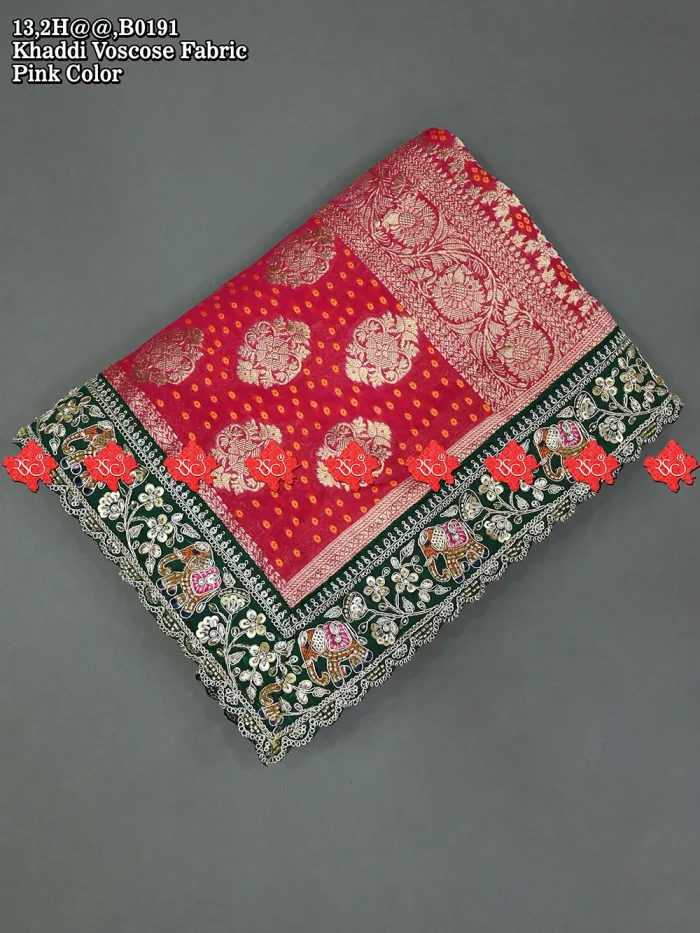 Exclusive Rajasthani Khaddi Dupatta For Cultural Events Look Traditional Look