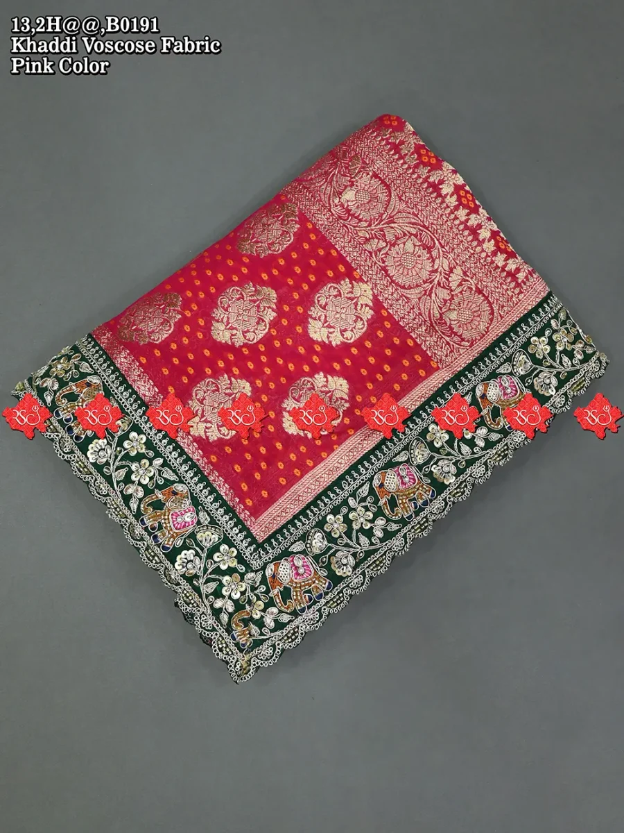 Exclusive Rajasthani Khaddi Dupatta For Cultural Events Look Traditional Look