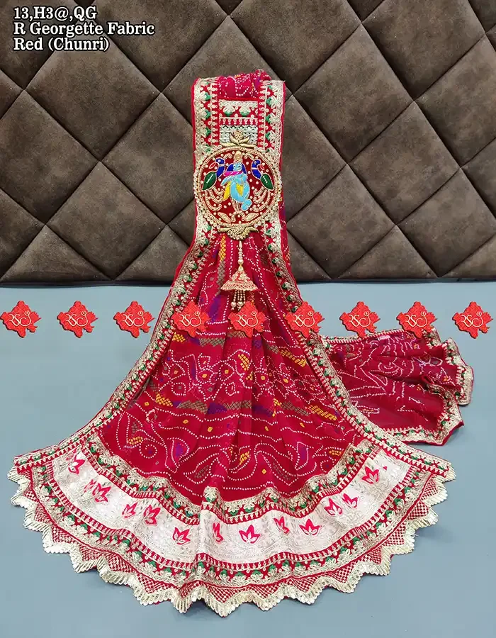 Stylish Broach Dupatta Ranisatiya Creation Beautiful Buy R-Georgette Fabric