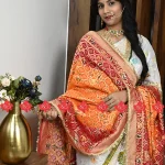 Exclusive Wedding Wear Khaddi Georgette Odhna For Events Look Traditional Look