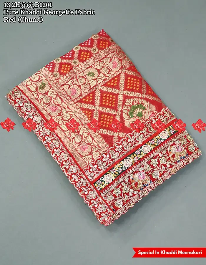 Exclusive Pure Khaddi Meenakari Dupatta For Cultural Events Look Traditional Look