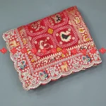 Exclusive Designer Khaddi Georgette Meenakari Work Odhna For Events Look Traditional Look