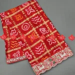 Top 1 Exclusive ranisatiya gaji silk ethnic dupatta