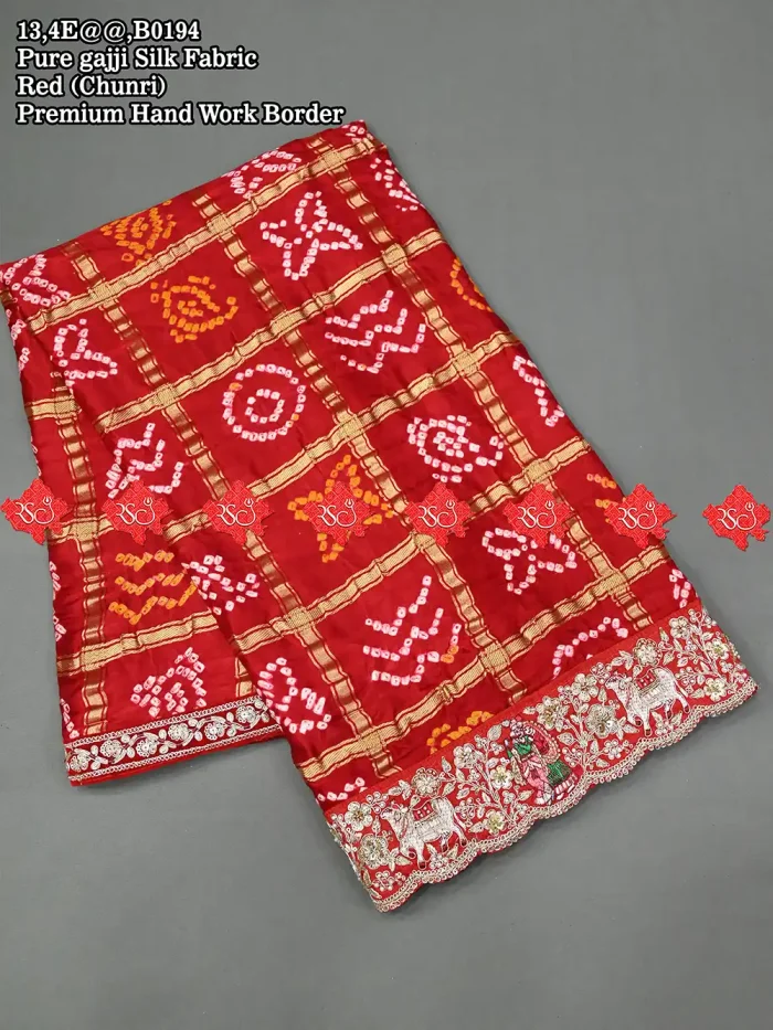 Top 1 Exclusive ranisatiya gaji silk ethnic dupatta