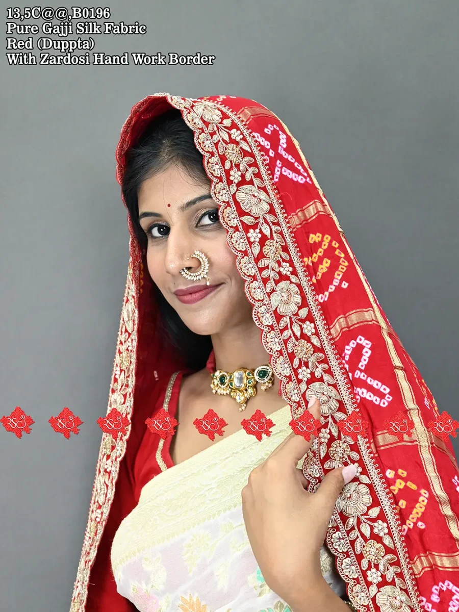 Top 1 Exclusive traditional bandhej marwari culture dupatta