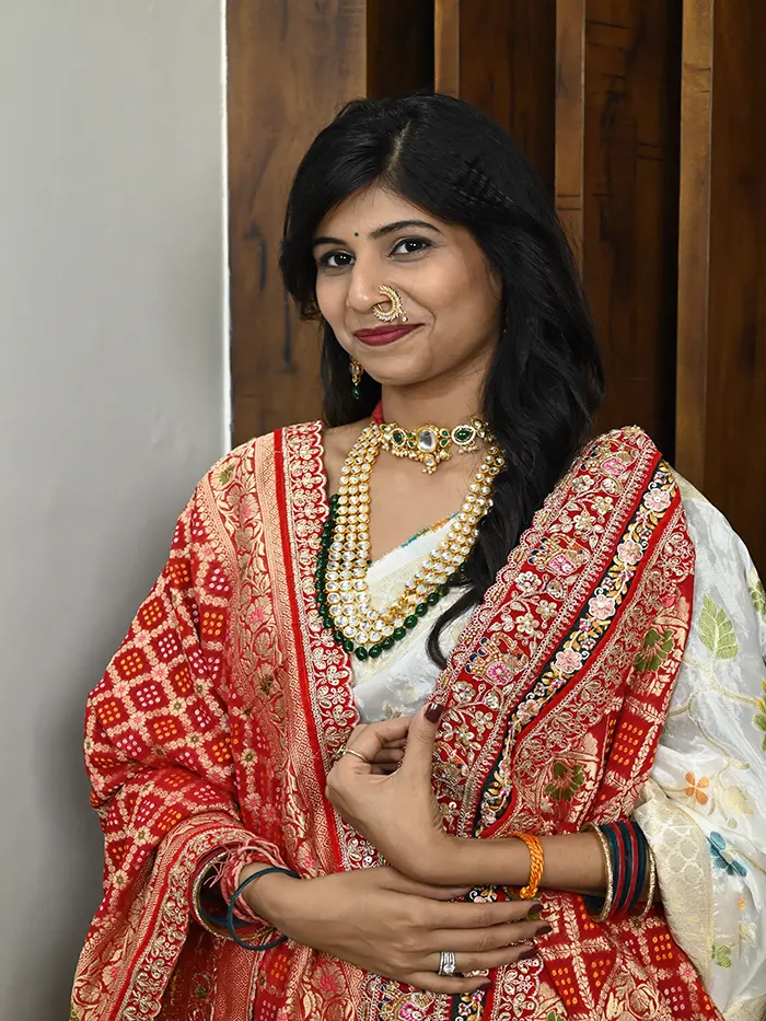 Exclusive Pure Khaddi Meenakari Dupatta For Cultural Events Look Traditional Look