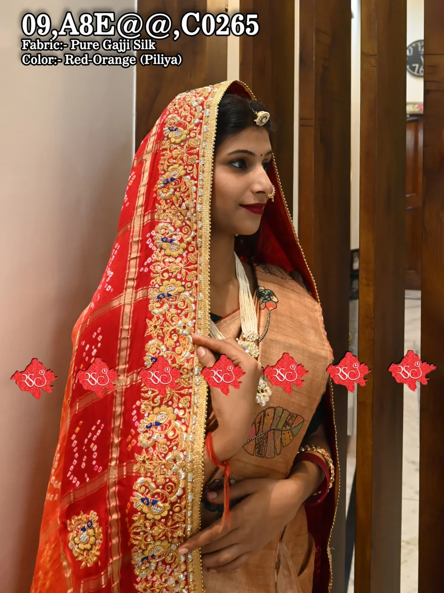 Ranisatiya Heavy Traditional Odhna : No. 1 Choice Of Marwari