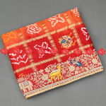 Ranisatiya Aara tari Pure Gajji Silk Bandhej Pattern odhna: No. 1 Choice Of Marwari