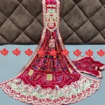 Traditional Odhna with Broach Festive Special Pure Georgette No. 1 Bandhej Odhna