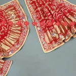 For Bridal Gharchola Pure Gajji Silk Bandhani Odhna : No. 1 Choice Of Marwari