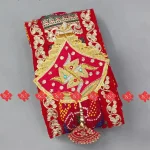 Exclusive Fancy Broach Dupatta By Ranisatiya Creation In Lightweight Pure Georgette Dupatta (1)