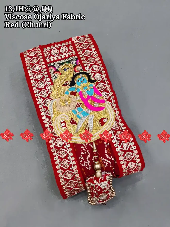 Fashion Broach Dupatta Effortless Elegance in Soft Viscose and Stylish Broach No. (1) Design