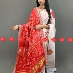 Exclusive No-1 Pure Gajji Silk Dupatta Drape Royalty with Ranisatiya Creation