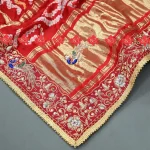 Exclusive For Bridal Gharchola Pure Gajji Silk Gharchola Odhjna : No. 1 Choice Of Marwari