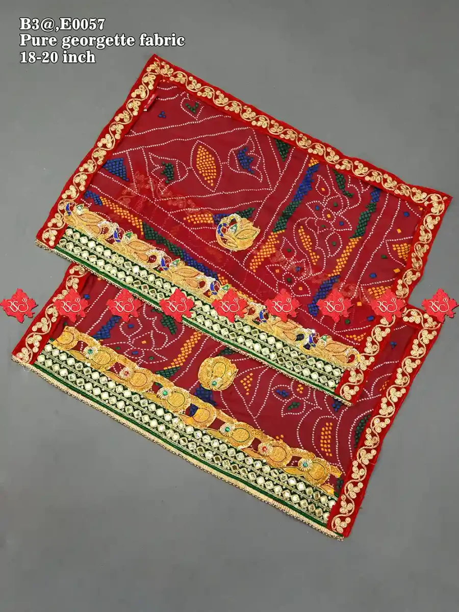 Belbutti Photo Chunri for Mata Rani – 5-Star Limited Edition Choice for Home Temples