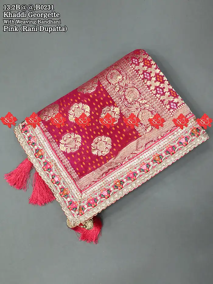 Heritage Festive Bandhani Dupatta With Detailing No. (1) Bandhani Heritage Festive Bandhani Dupatta With Detailing No. (1) Bandhani