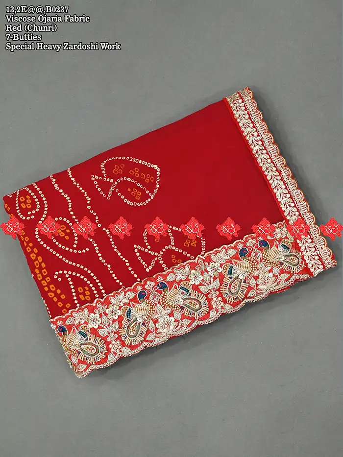Traditional Marwari jamnagari odhna No-1 Traditional Wear
