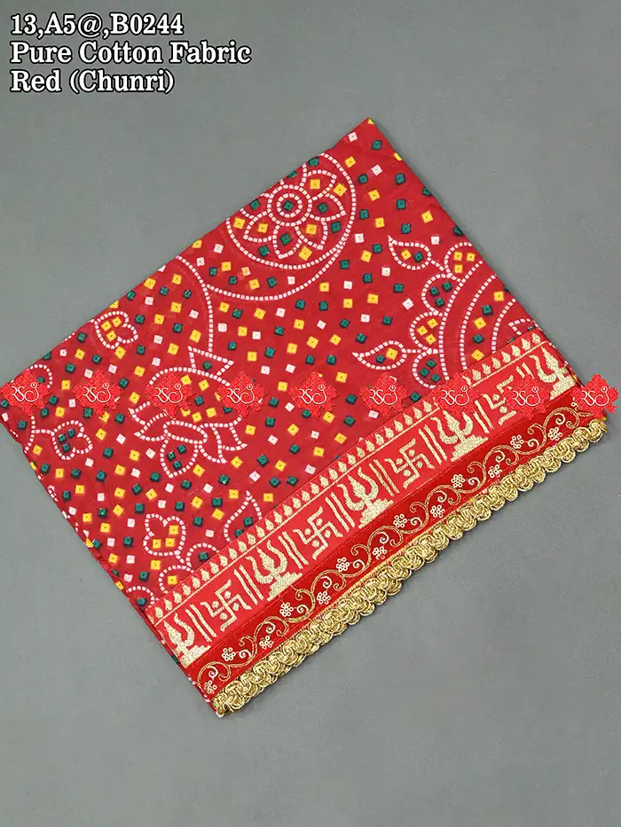 Exclusive Show Marwari Wala Chunri Style Chunria In Cotton Fabric