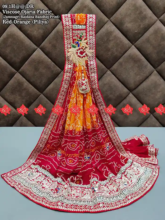 Exclusive Viscose Ojariya Chunri & Piliya – Premium Ethnic Wear