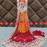 Elegant Royal Viscose Ojariya Chunri & Piliya – Traditional Wear
