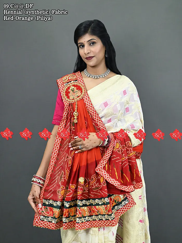 Exclusive Traditional Marwari Chunri Heritage Rajasthani Bandhej Odhna