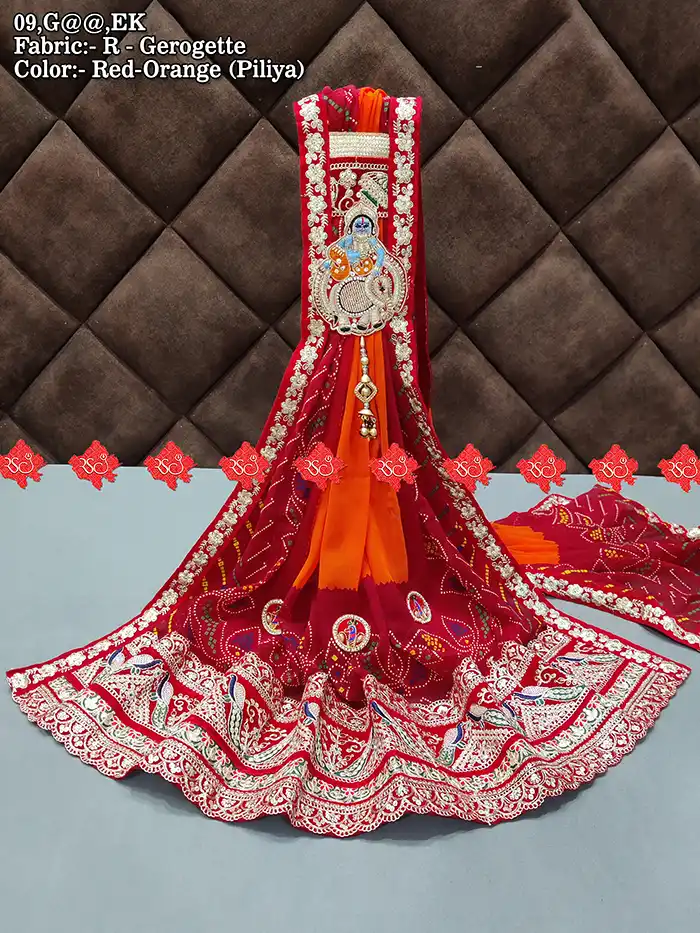 Royal R-Georgette Marwari Odhna – Perfect Festive Occasion Wear
