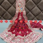 Designer Pure Georgette Odhna – Graceful Ethnic Wear for Every Occasion