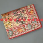 Traditional Khaddi Georgette with Timeless Bandhani Dupatta