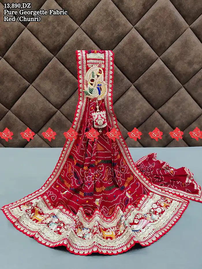 Premium Pure Georgette Odhna – Designer Ethnic Wear