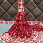 Rennial Bandhej Chunri – Signature Marwari Style with Exquisite Designer Patch