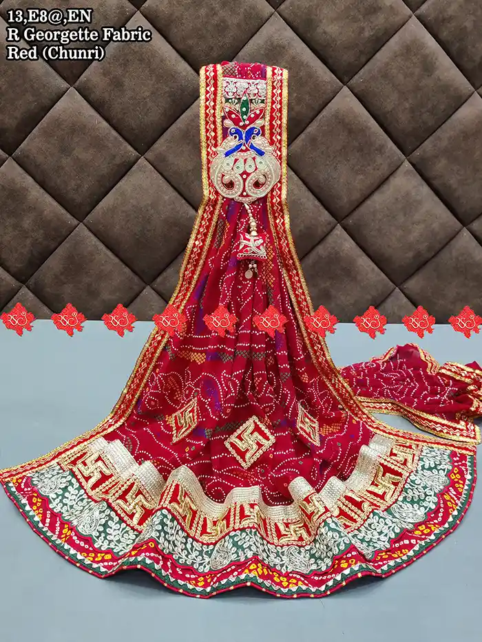Exclusive R-Georgette Odhna – Authentic Marwari Style & Elegance
