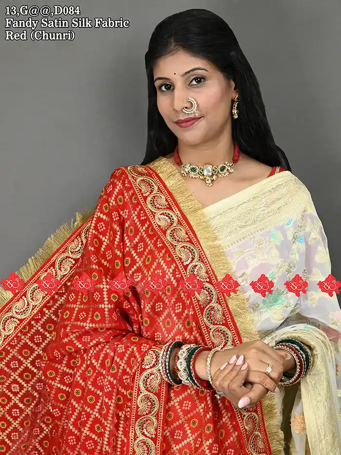 Fandy Satin Silk Dupatta