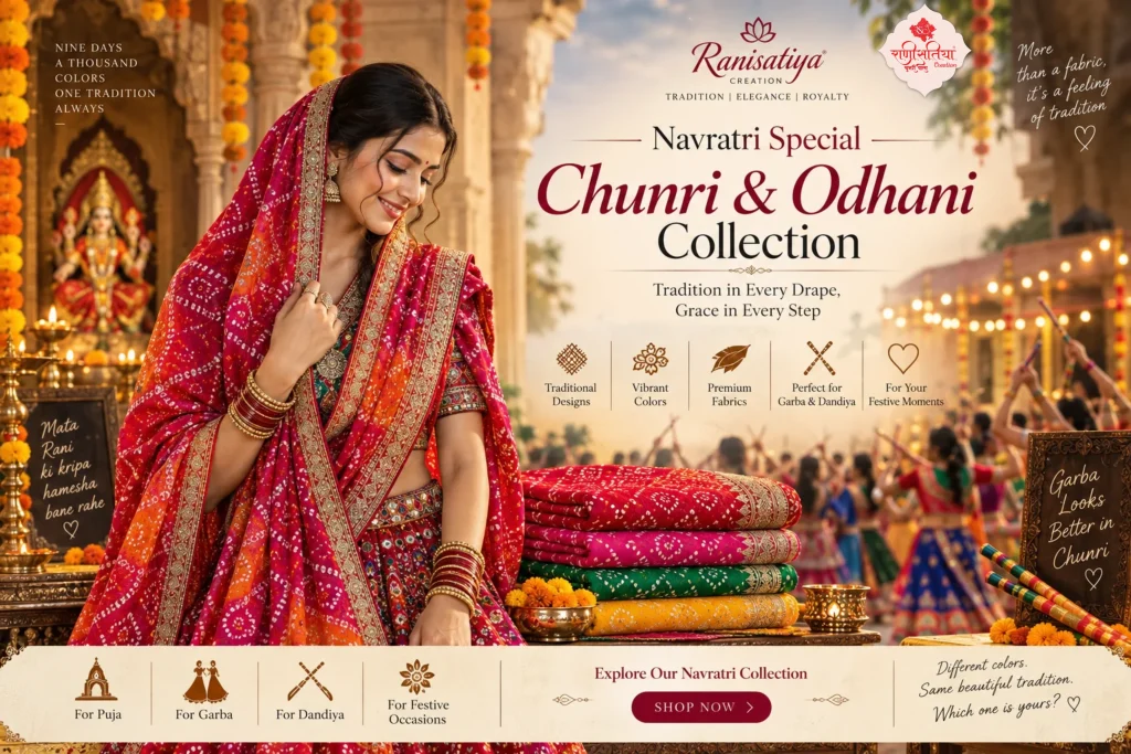 Best Chunri and Odhani Collection for Navratri